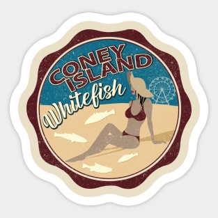 Coney Island Whitefish Sticker